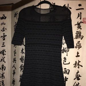 Missoni Black Sheer Mini Dress size M
